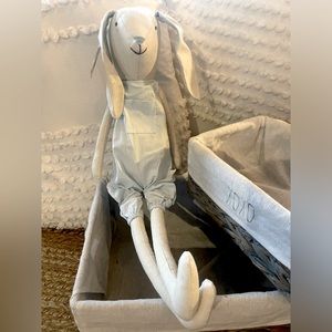 MUD PIE Easter Blue Bunny -NWT